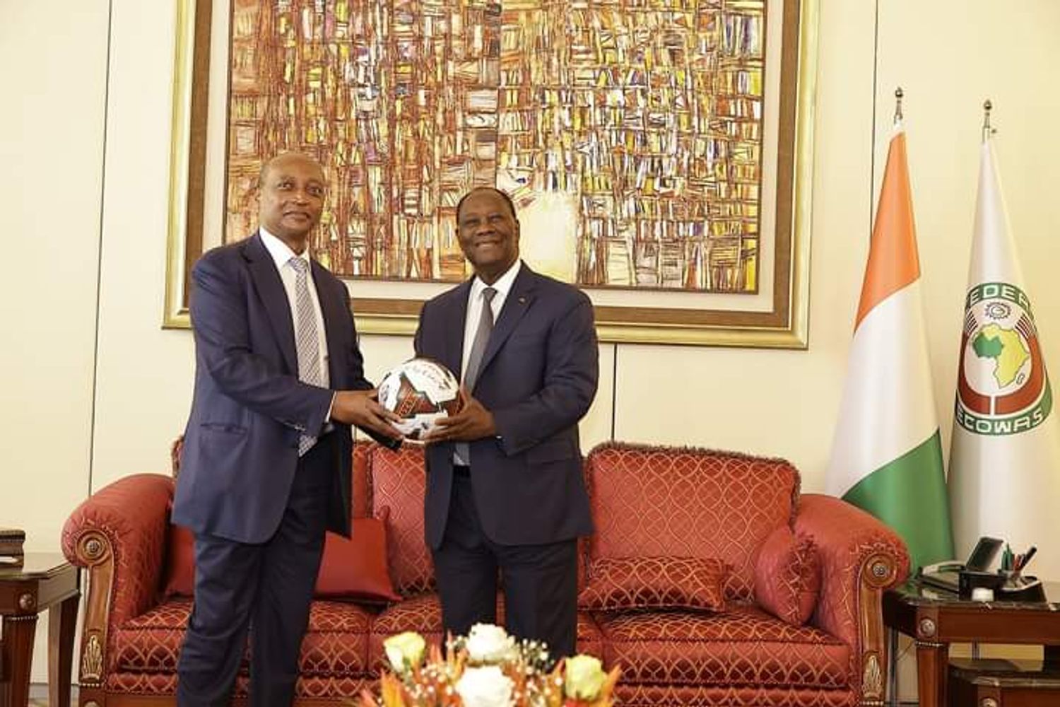Côte d'Ivoire/Can2023: Patrice Mostepe inaugure le bureau de la CAF à Abidjan