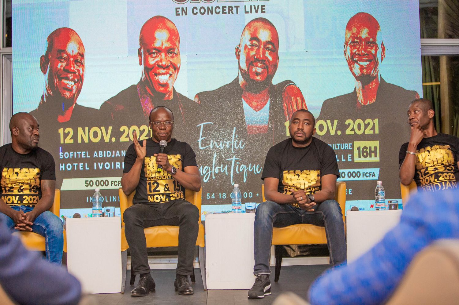 Conférence de Presse Magic System