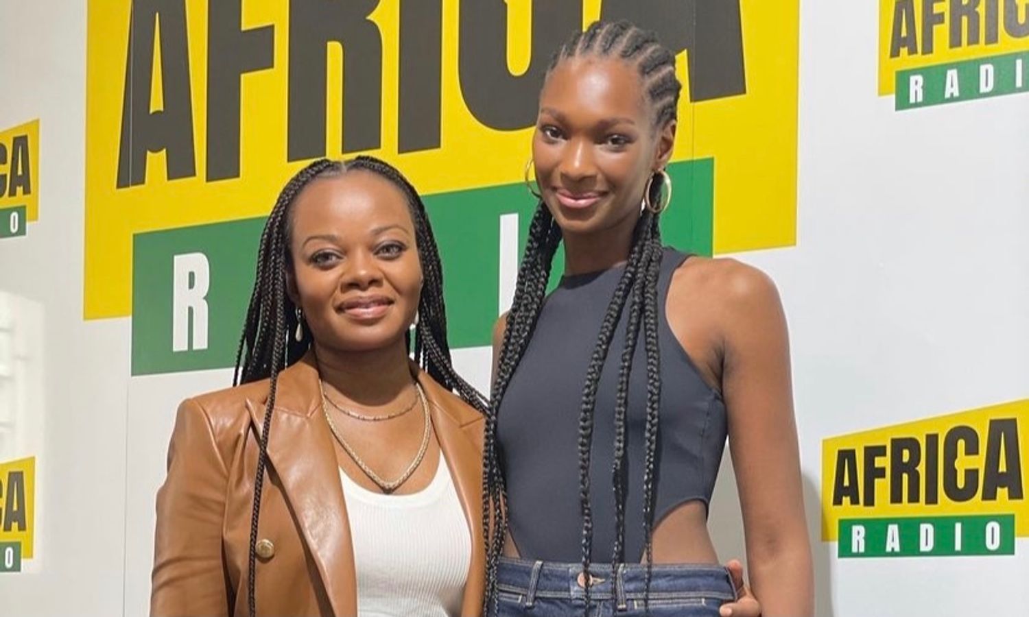 Le mannequin Kenza Adjibadé & Tina