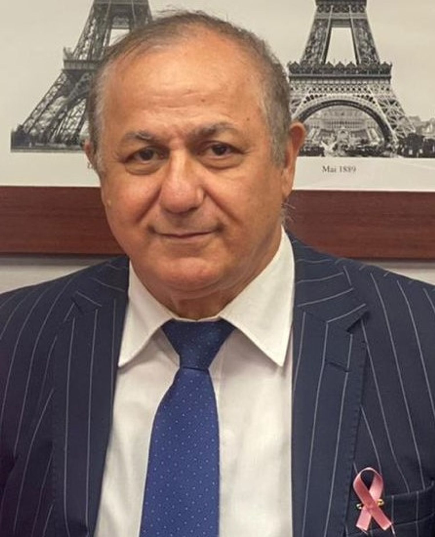 Ibrahim El Ali, le président de l’ONG Blue Green et militant pour la préservation de l'environnement