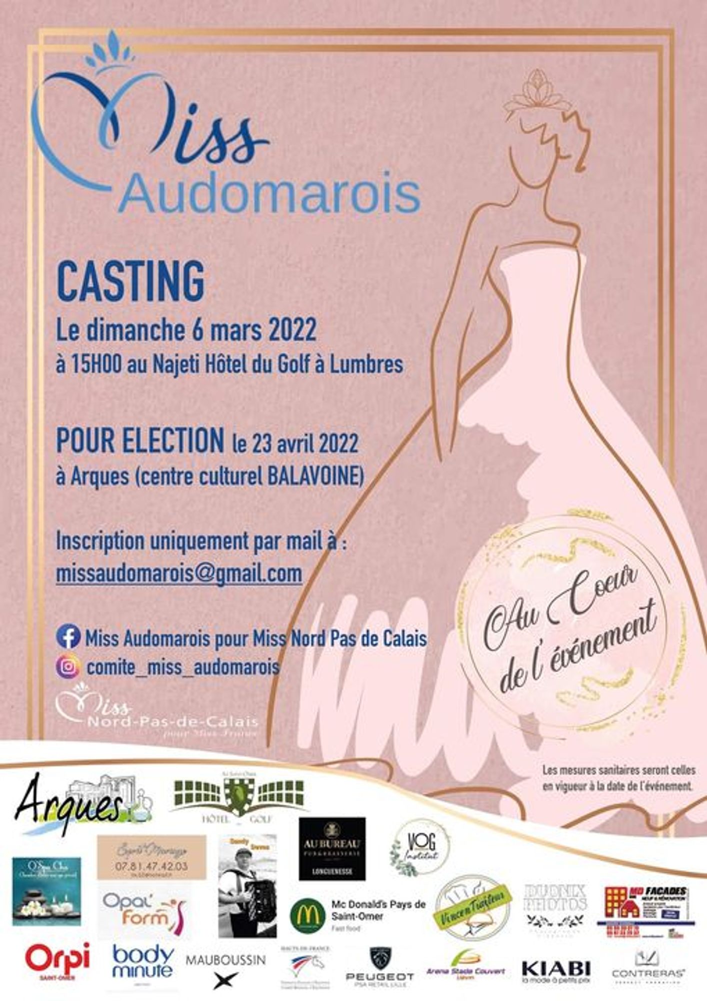 Le casting est prévu le 6 Mars!