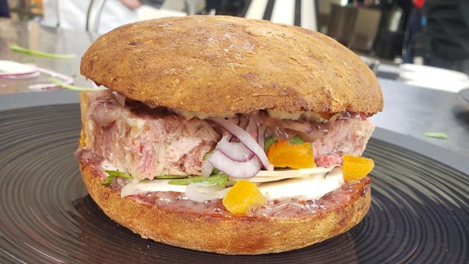 Burger rose