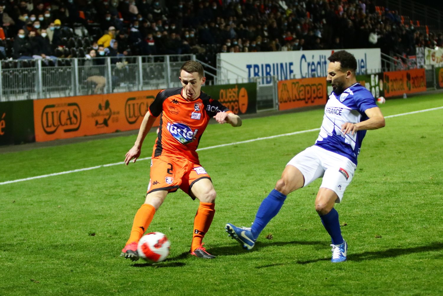 Le Stade lavallois n'a pas réussi à percer le verrou d'Avranches.