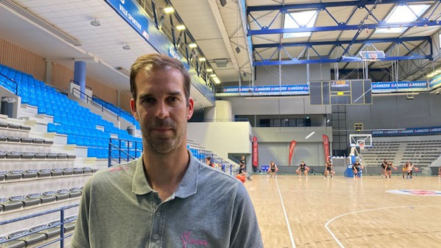 David Gautier, coach de l'UFAB