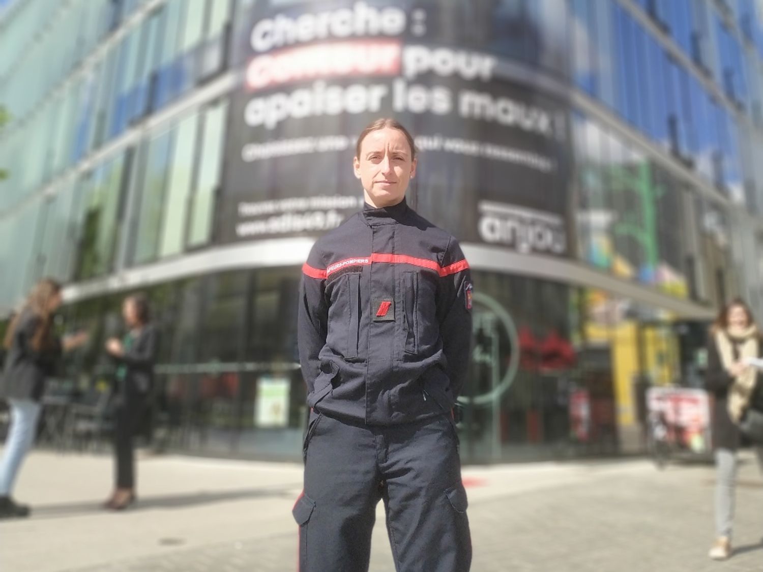 Sarah Taugourdeau campagne volontariat pompiers SDIS 49_19 04 22_CJ