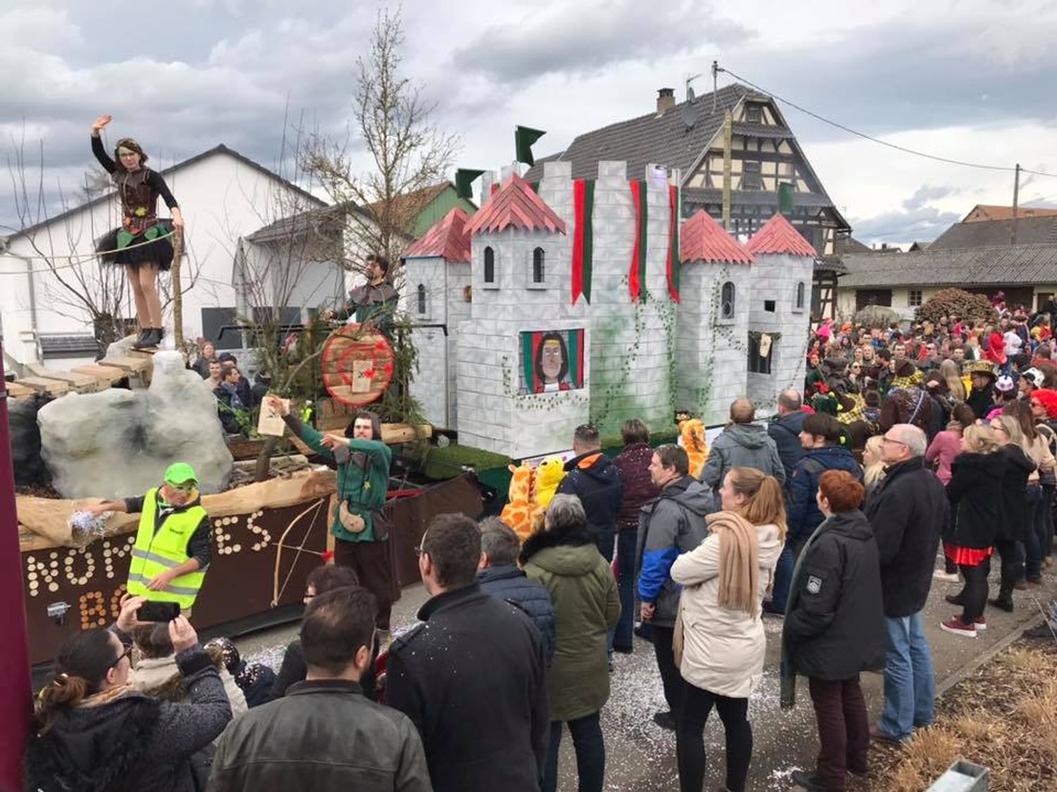 Souvenir d'un carnaval à Hilsenheim