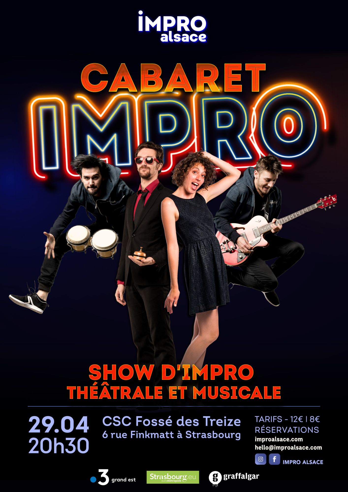 cabaret impro by Impro Alsace