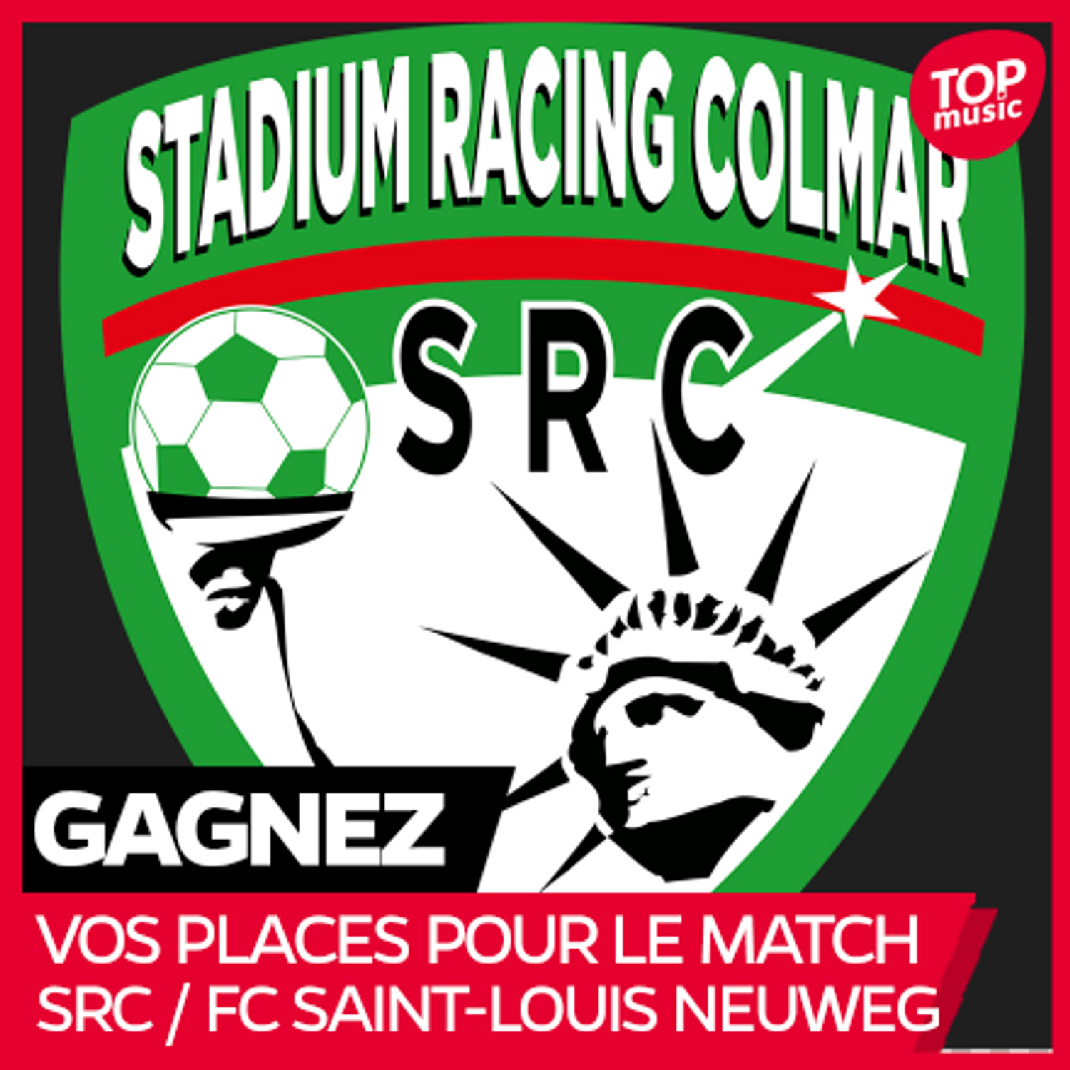 Vos places pour le match SR COLMAR vs FC SAINT-LOUIS NEUWEG !