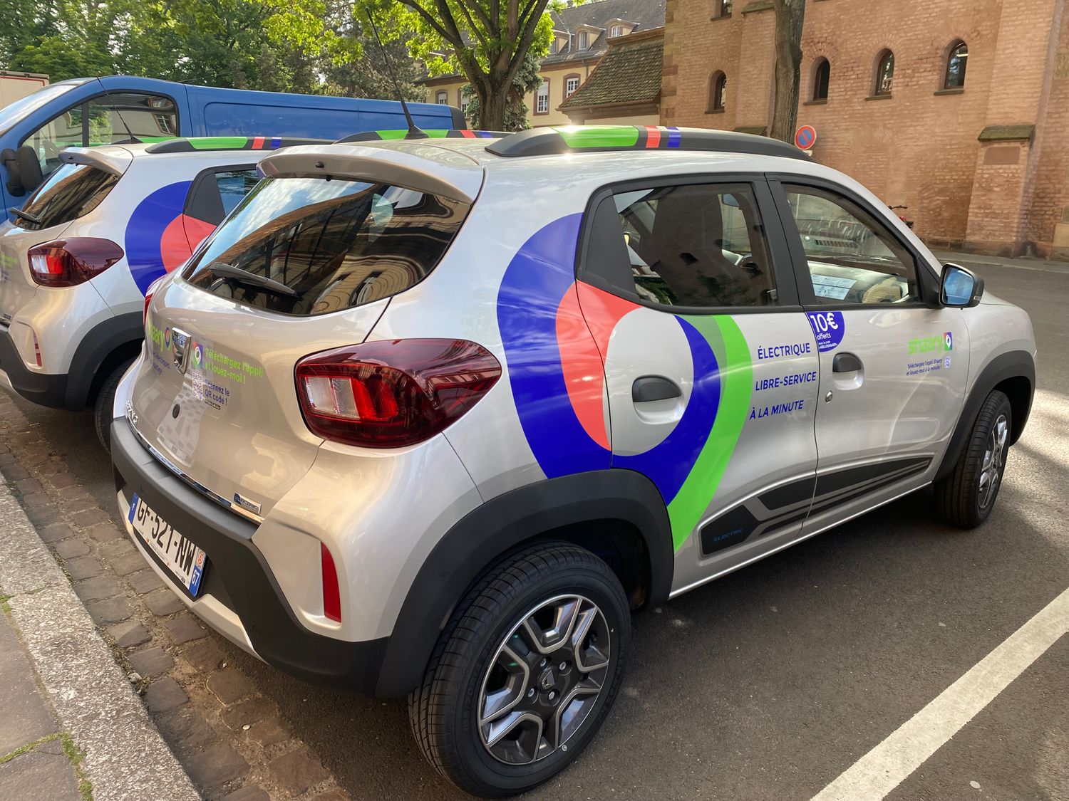 Depuis ce jeudi 12 mai, vous pouvez utiliser les véhicules en autopartage de Shaary à Strasbourg.