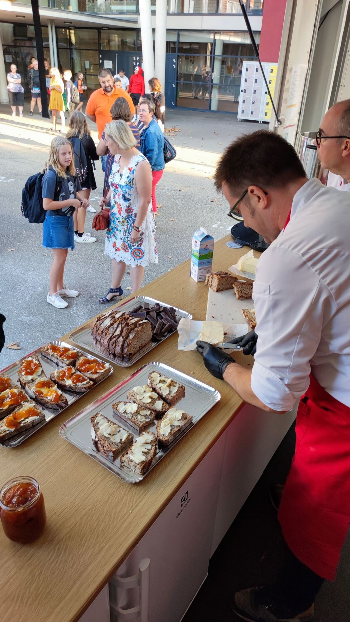 Petit dej au collège