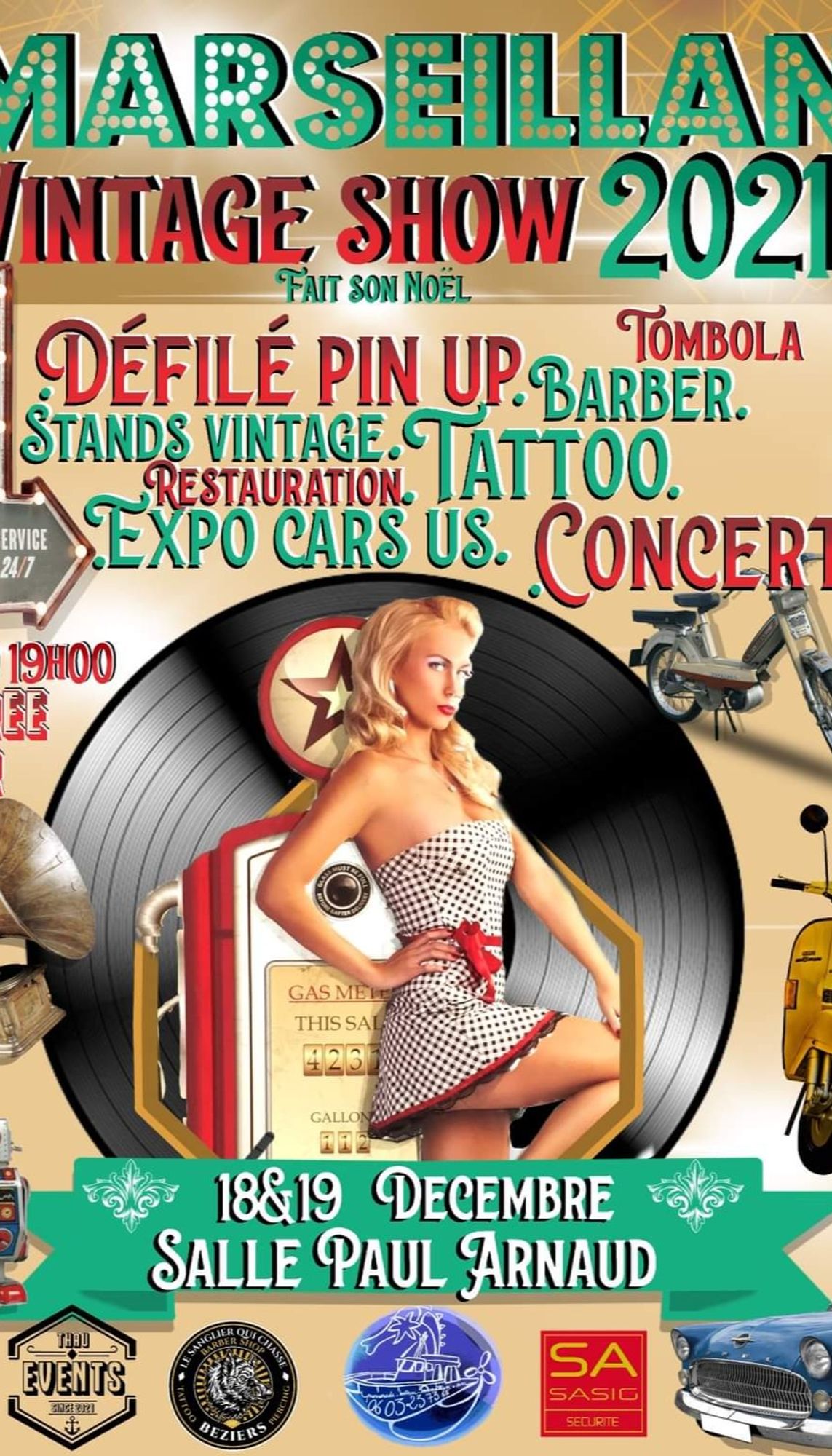 Vintage show à Marseillan