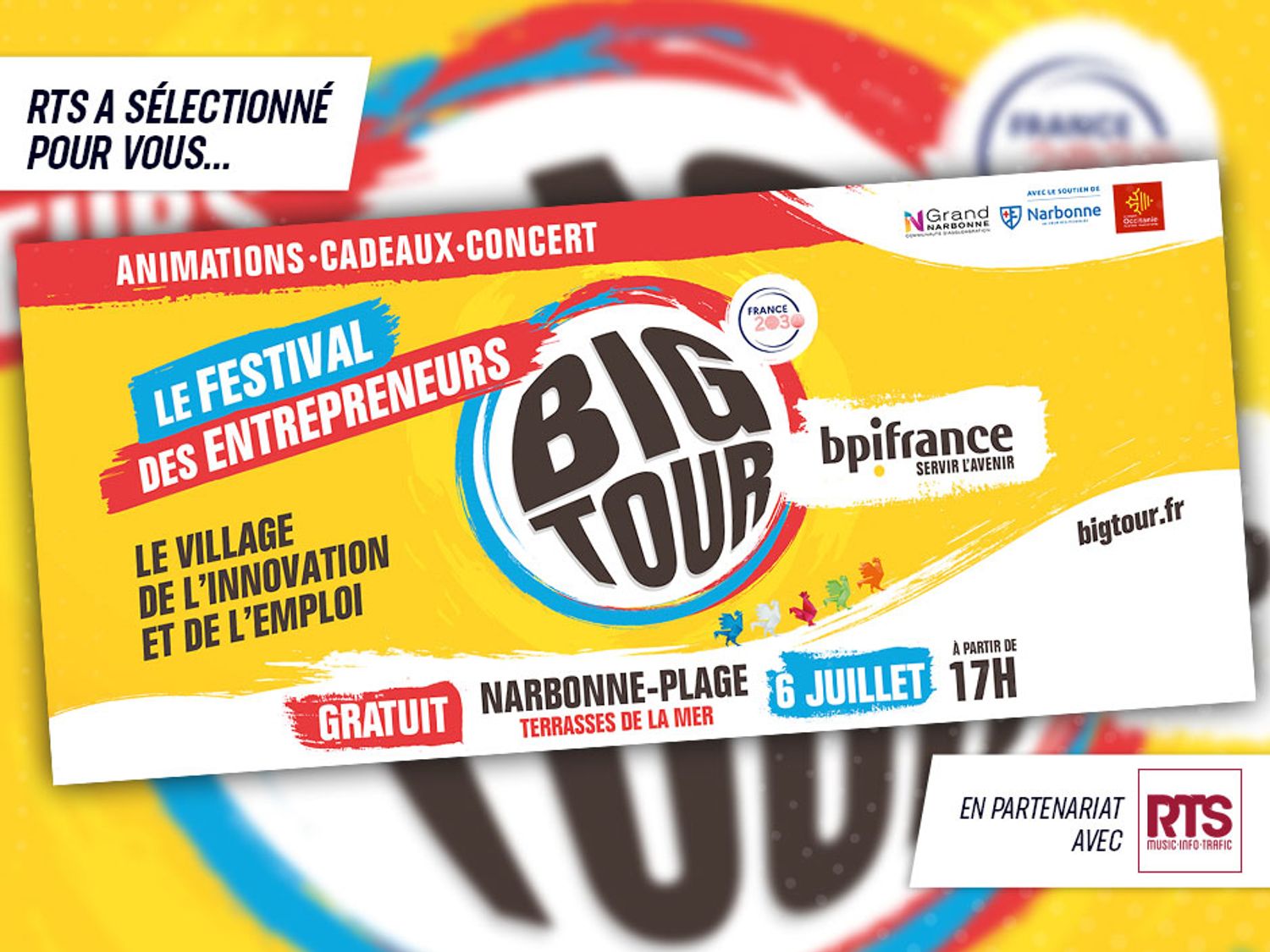 Le big tour est de passage à Narbonne !