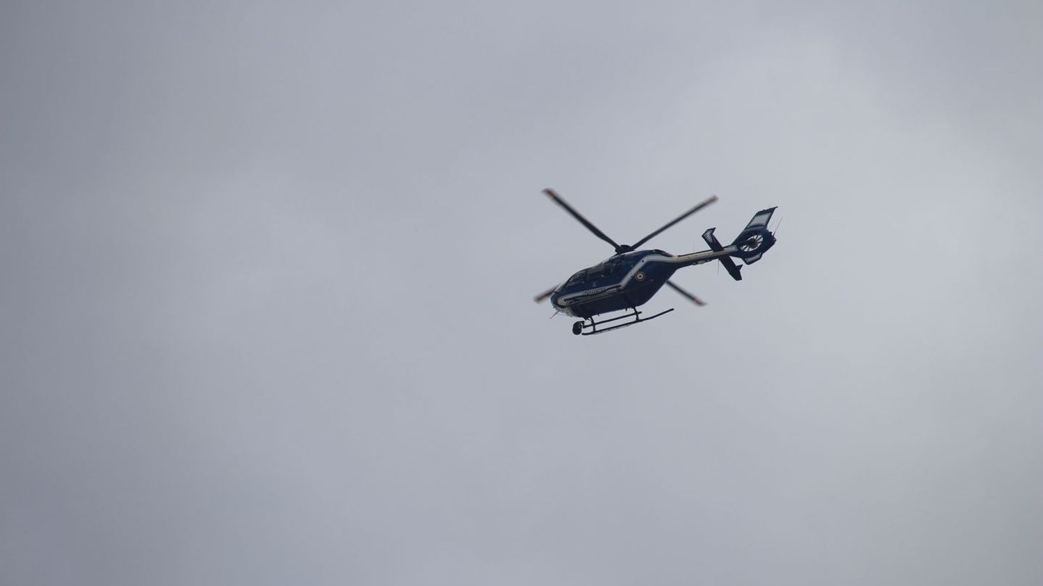 Un hélicoptère de la gendarmerie