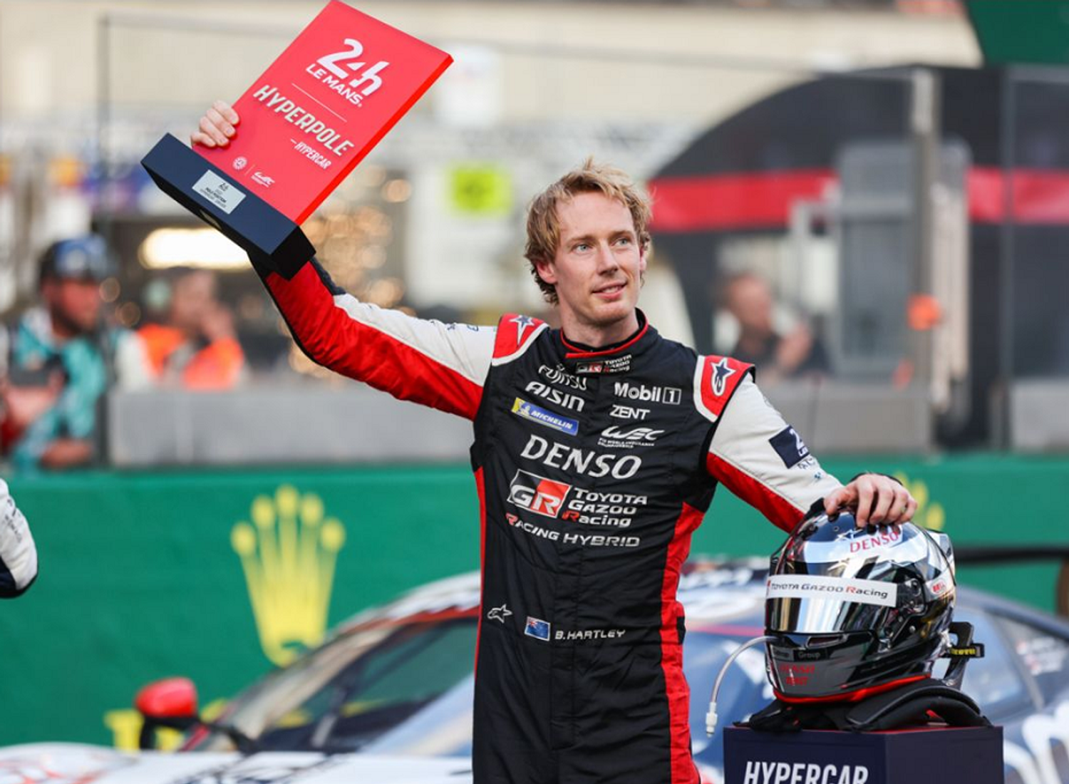 Brendon Hartley offre la pole sur la grille de départ des 24 Heures du Mans 2022 à Toyota