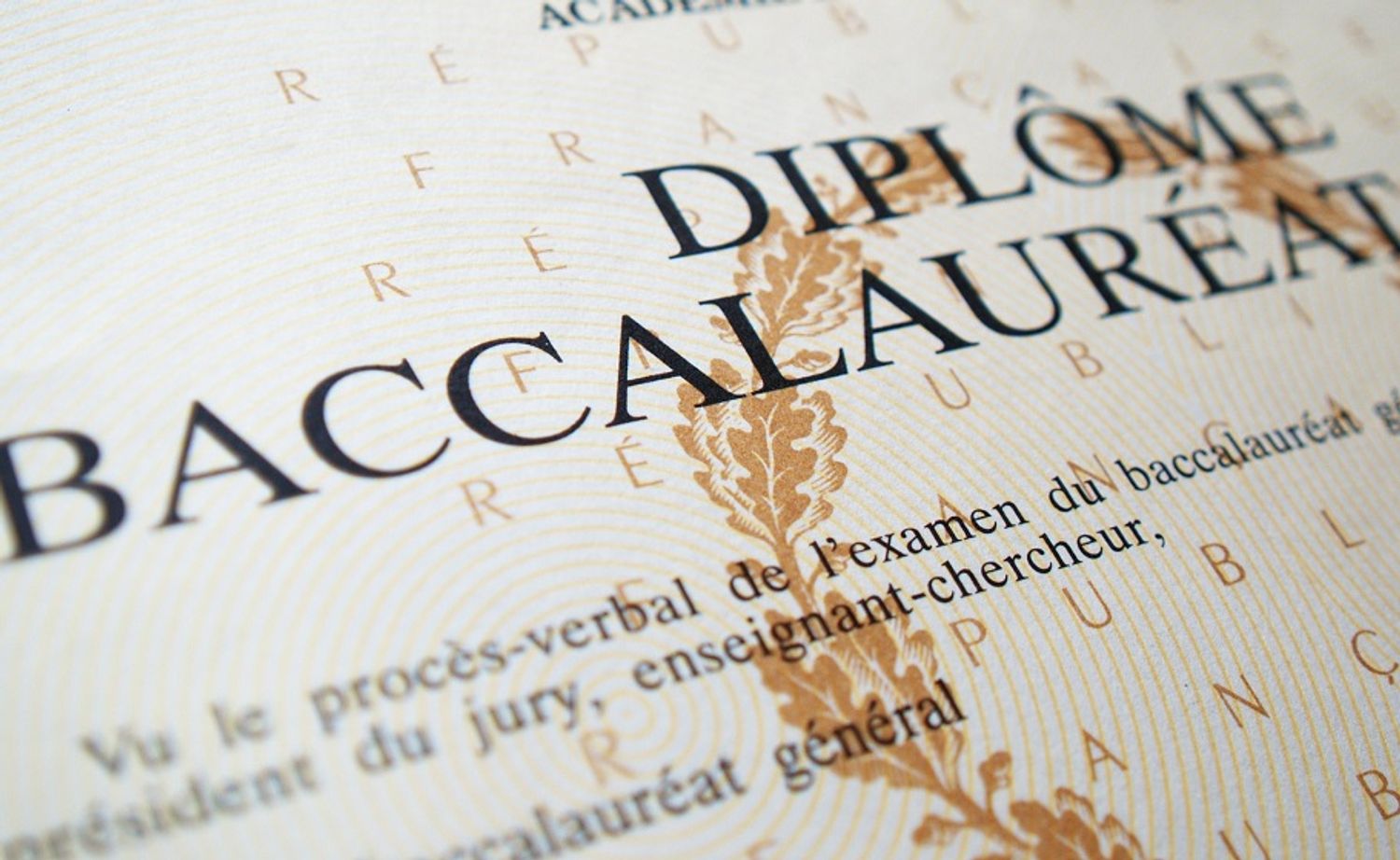 Diplôme du bac