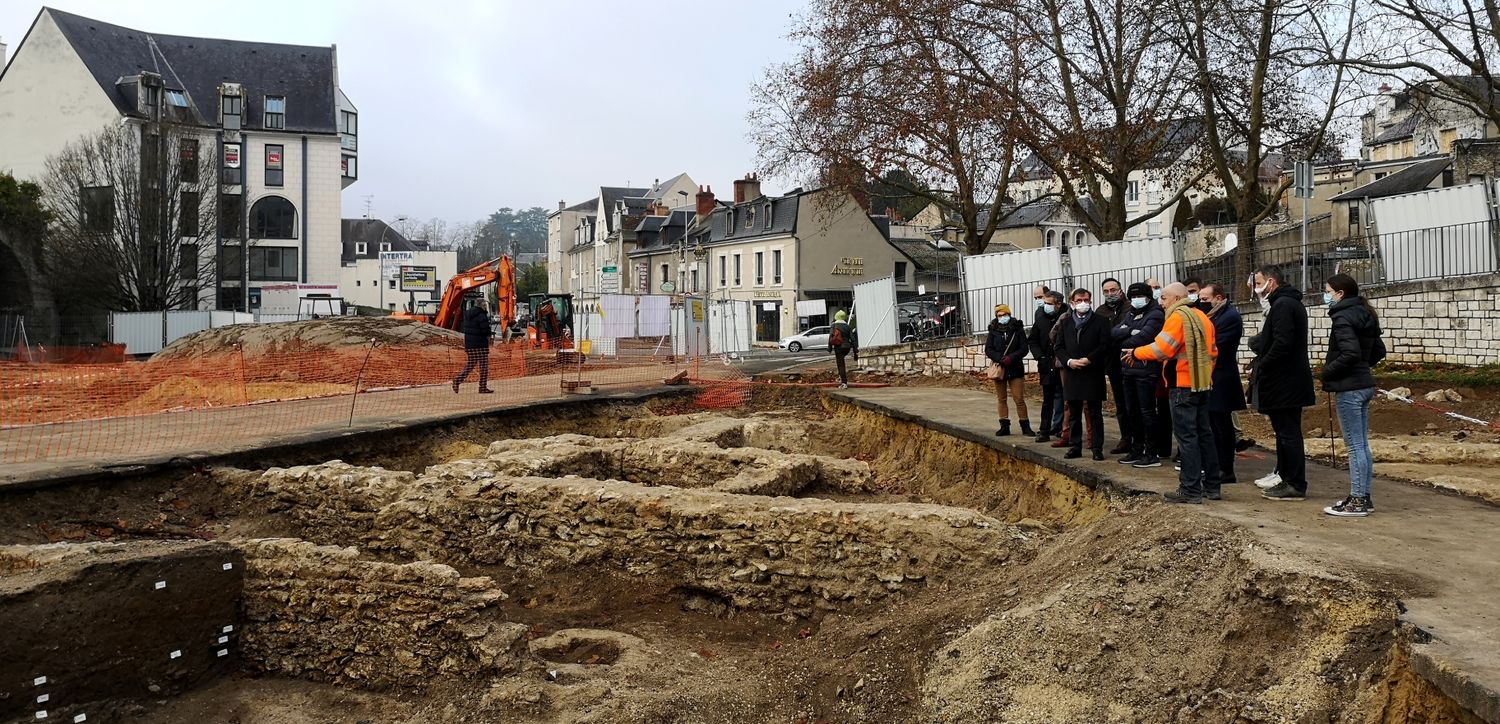 Les fouilles archéologiques sur le Carré Saint-Vincent vont s'étirer sur l'année 2022.