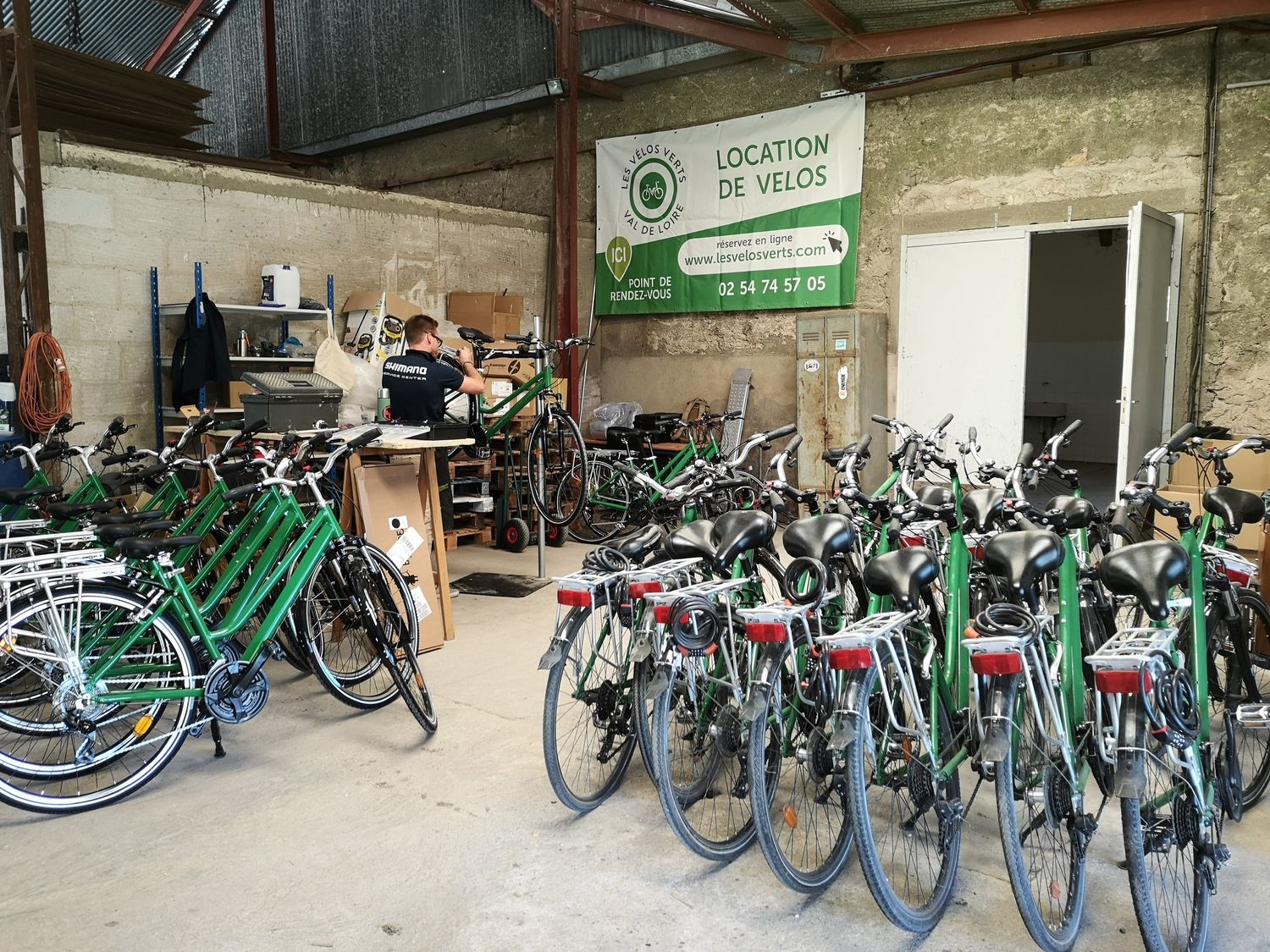 L'entreprise de Cheverny propose pas moins de 600 vélos à la location.
