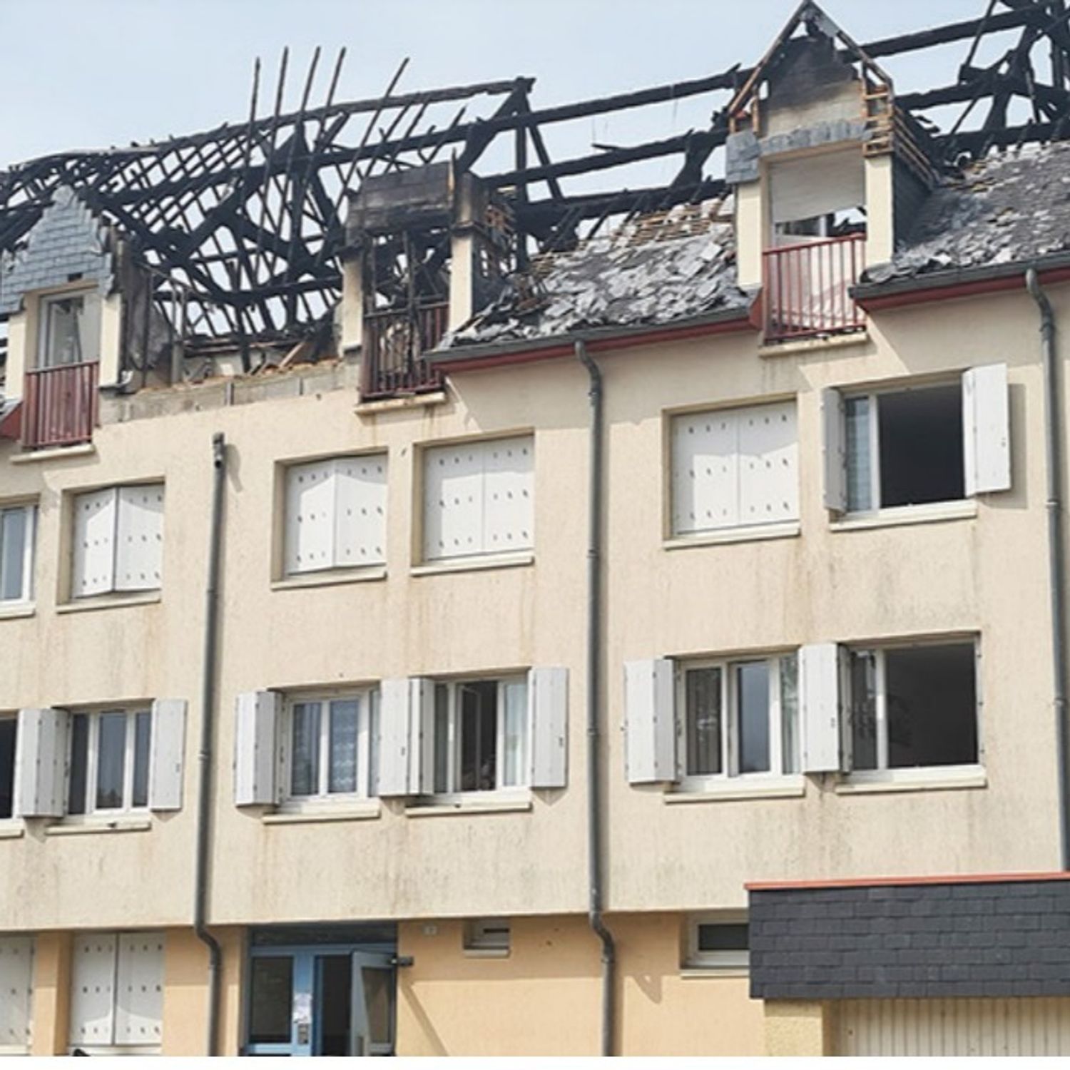 Blois : en attente d’un relogement après l’incendie de leur immeuble