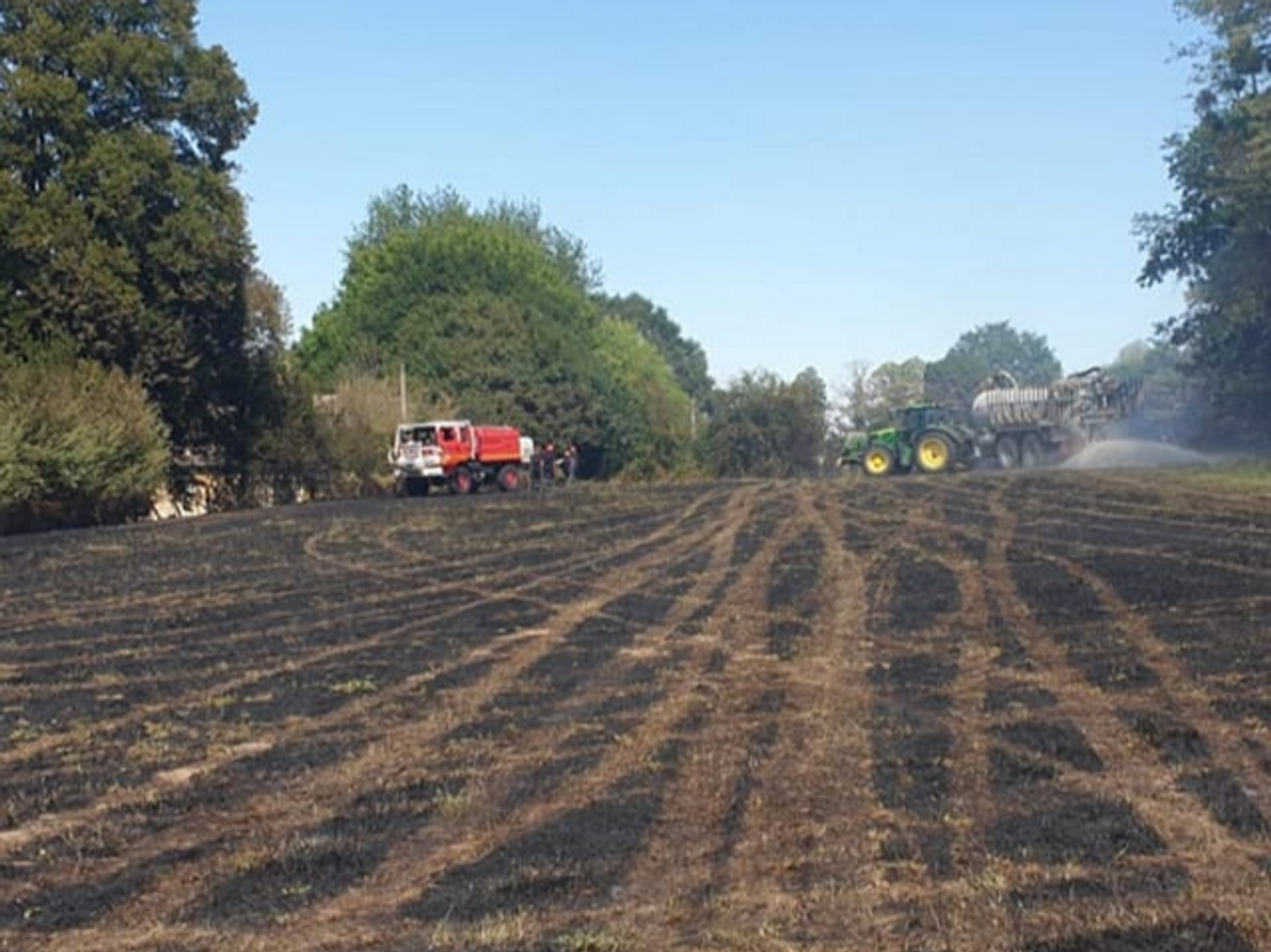 Incendie à Nogent-le-Bernard : 130 hectares de végétation touchés