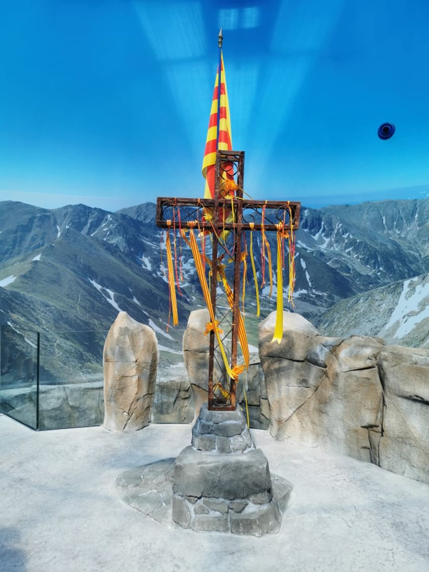 Point de départ de la visite, le sommet du Canigou