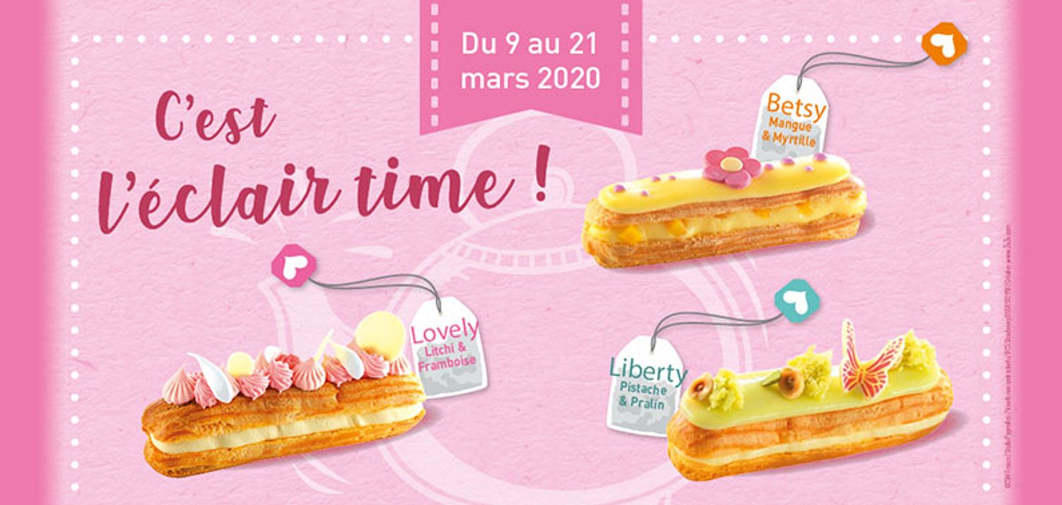 Gateaux Les Eclairs Sont Mis A L Honneur Dans Les Patisseries