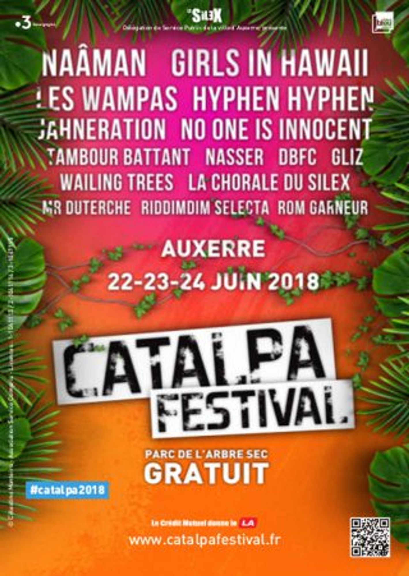 Participez au Catalpa Festival 2018 avec OUI FM