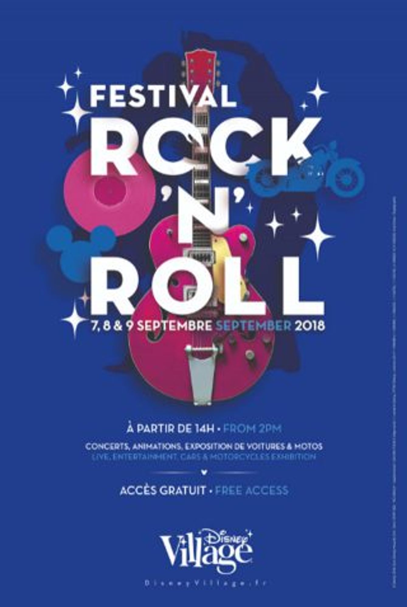 Participez au Festival "Rock'n'Roll" de Disney Village avec OUI FM
