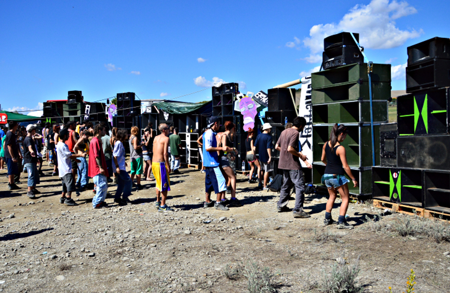 Une rave-party en Italie - photo d'illustration