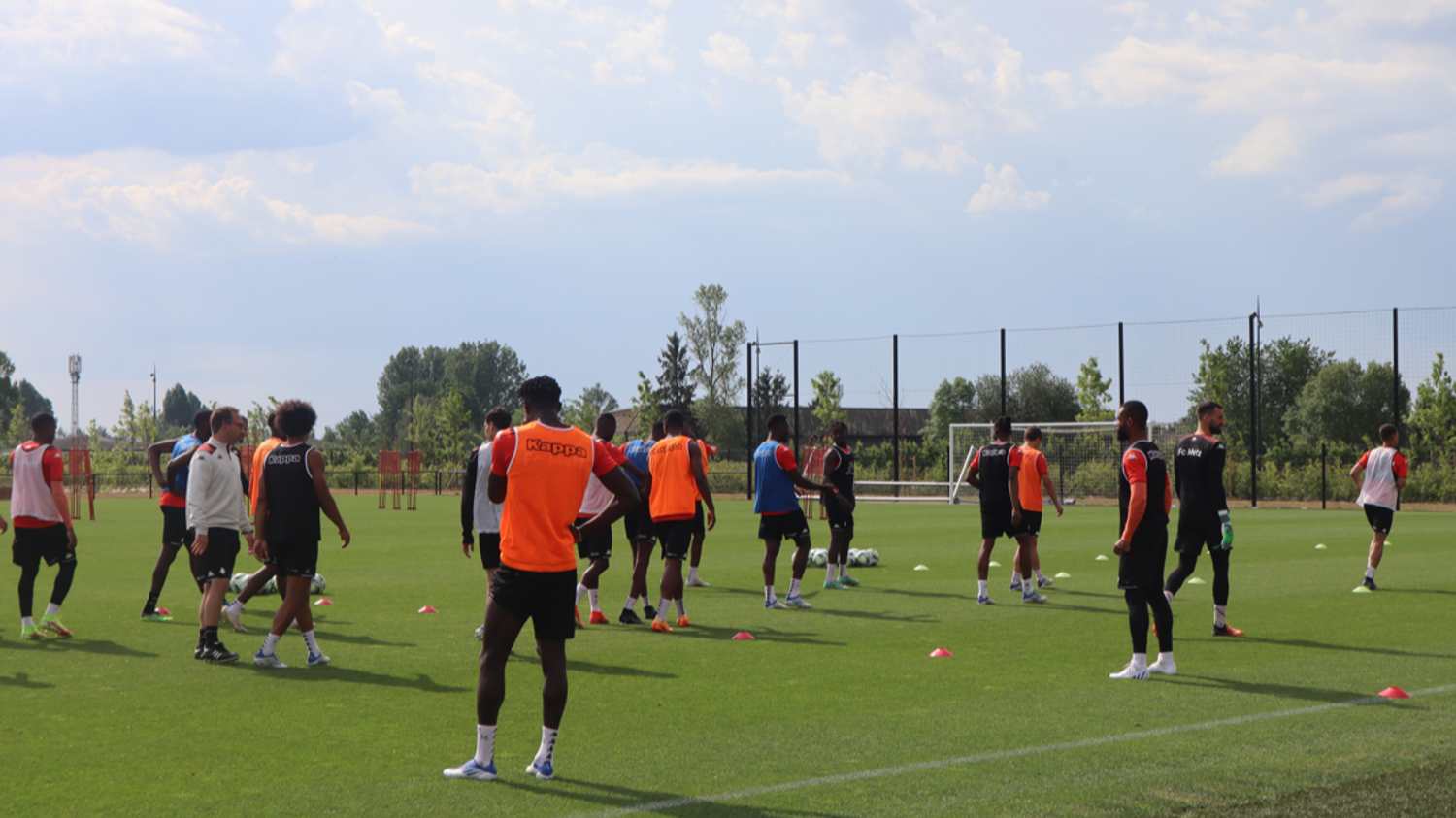 Photos. L'entraînement du FC Metz avant le PSG