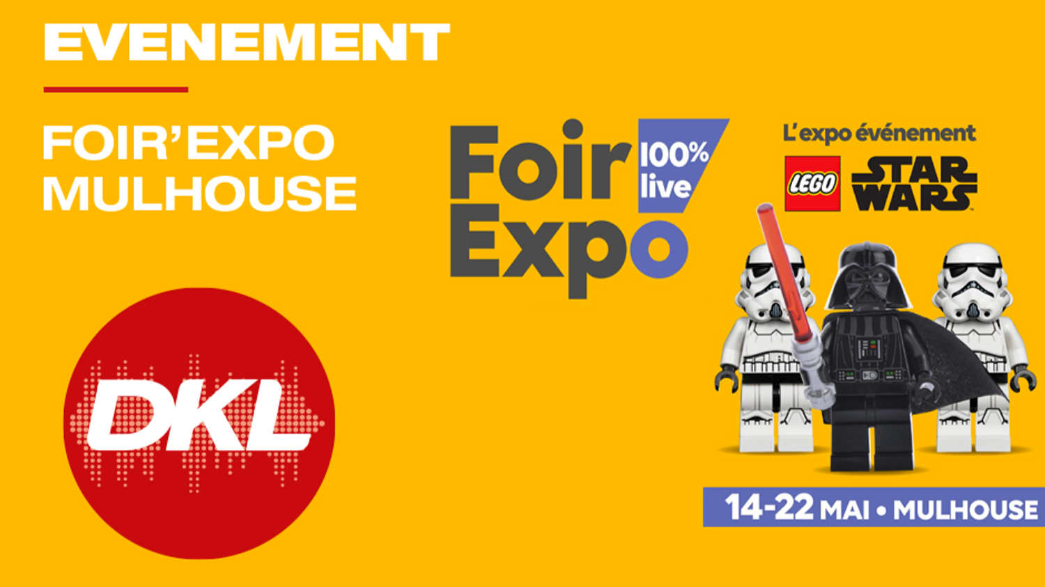 DKL à la Foir'Expo de Mulhouse