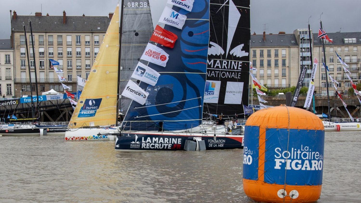Solitaire du Figaro : parade et départ ce week-end en Loire-Atlantique