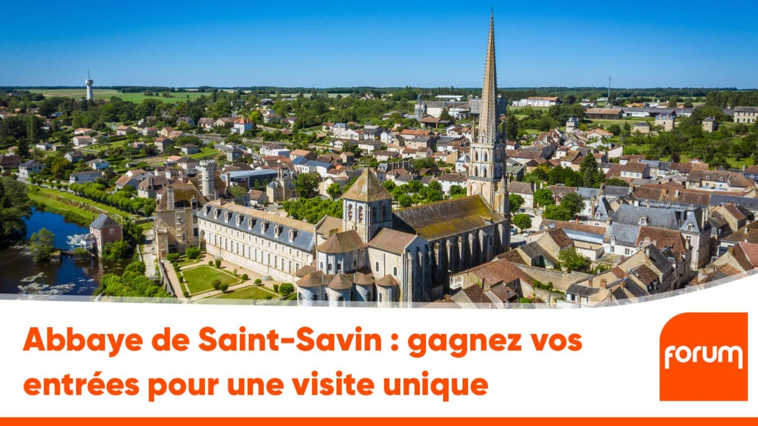 Abbaye de Saint-Savin : gagnez vos entrées pour une visite unique