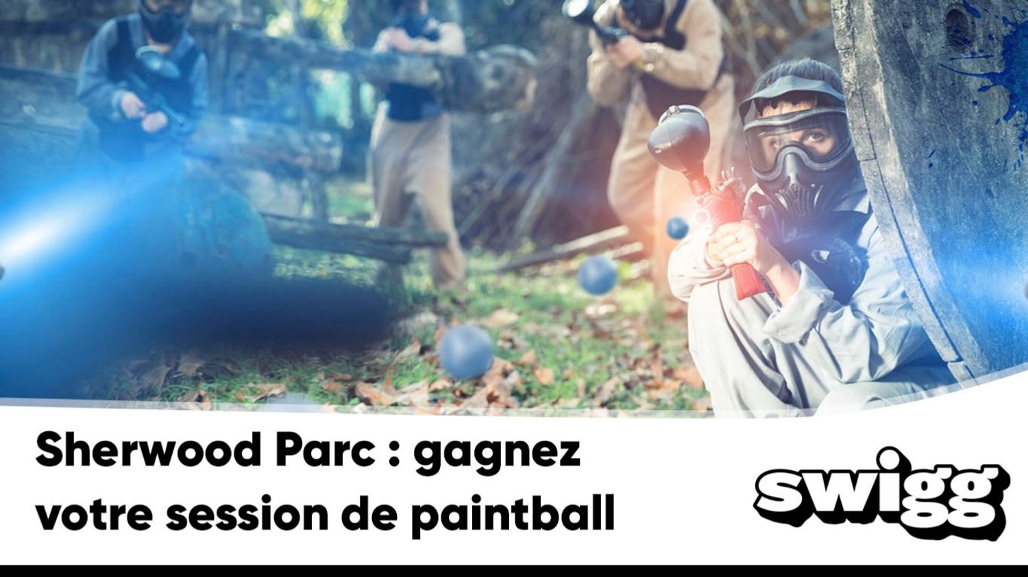 Sherwood Parc : gagnez votre session de paintball
