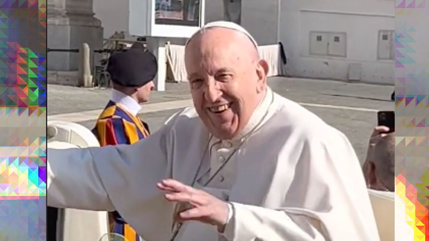 Une vidéo du pape demandant "un peu de tequila" fait le buzz