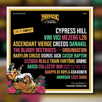 Gagnez vos places pour le Freemusic festival 2025 !