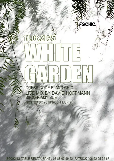 FG CHIC White Garden – L'Éloge du Blanc