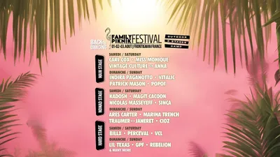 Family Piknik (1 au 3 août)
