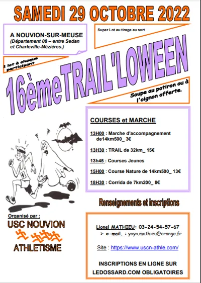 16ème Trail'loween