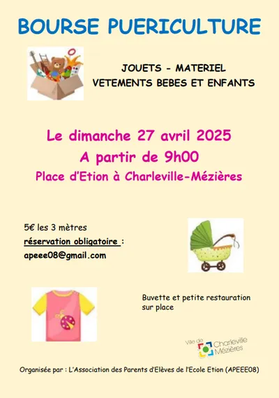 BOURSE PUERICULTURE - CHARLEVILLE