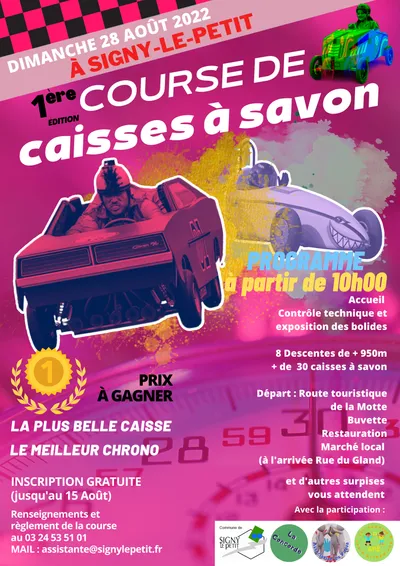Course de caisses à savon (1ère édition) à Signy-Le-Petit