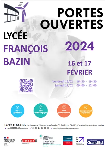 Portes Ouvertes - Lycée François Bazin
