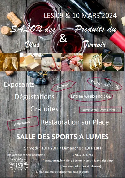 Salon des Vins & Produits du Terroir - Lumes
