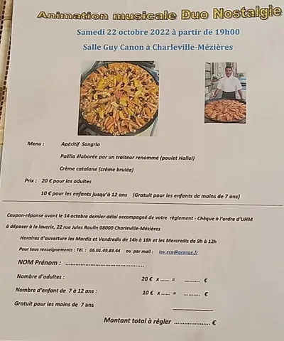 Soirée Paëlla 