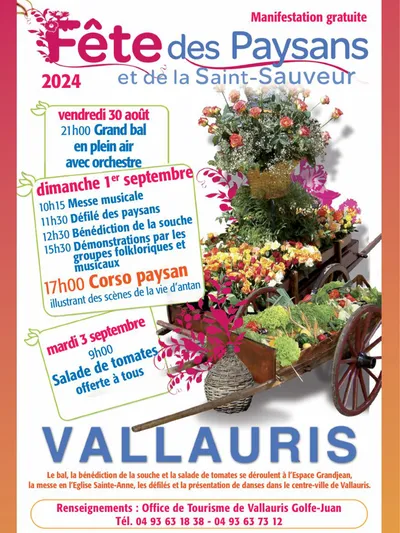 LA FÊTE DES PAYSANS ET DE LA SAINT SAUVEUR