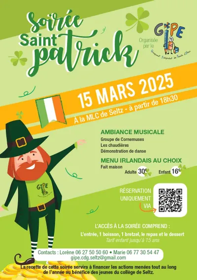 Fête de la St Patrick à Seltz