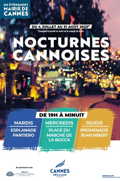 5/07/23 : "Les nocturnes cannoises"