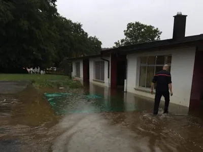 Haut Soultzbach école Soppe-le-Bas inondation