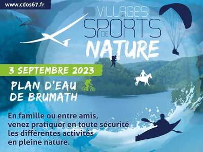 Village Sports de Nature au Plan d’Eau de Brumath 