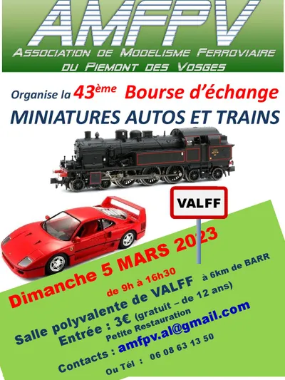 VALFF Bourse aux Miniatures Autos et Trains