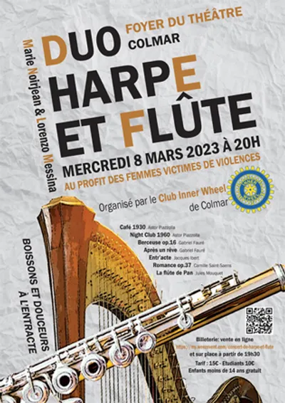 duo harpe et flute